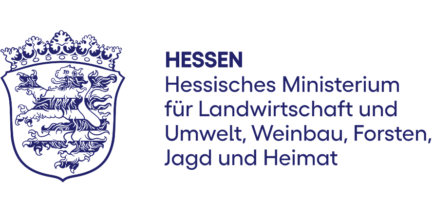 Logo des Ministerium für Landwirtschaft und Umwelt, Weinbau, Forsten, Jagd und Heimat Hessen